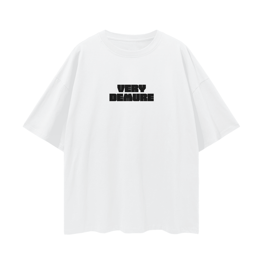 Very Demure Oversize Deep Drop Shoulder Tee