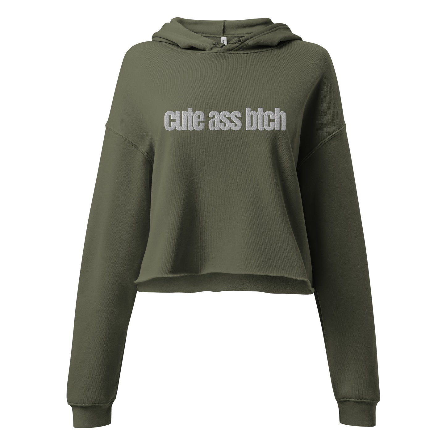 Sexy Ass Btch Crop Hoodie