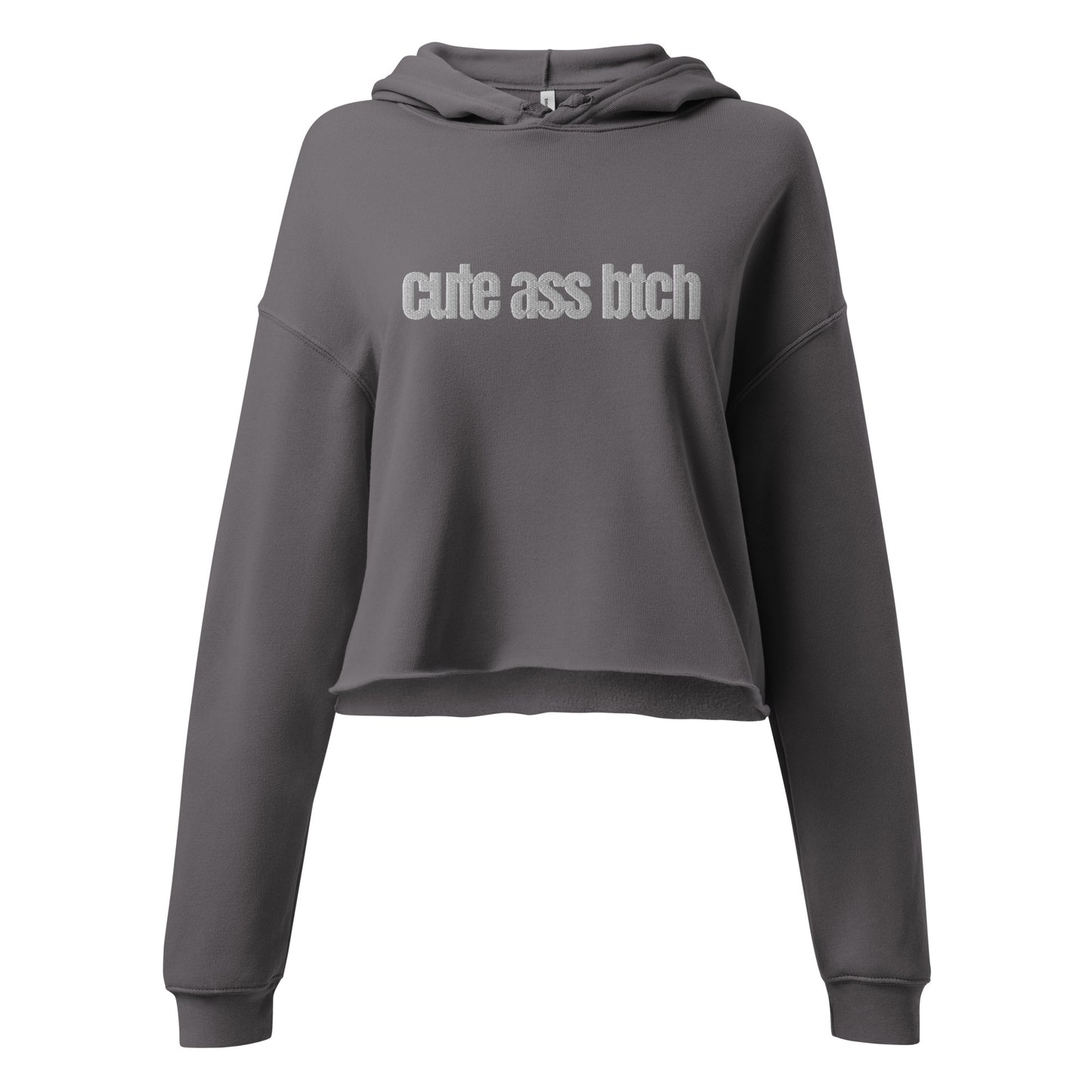 Sexy Ass Btch Crop Hoodie